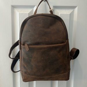 Leather Backpack/Purse New with Tag